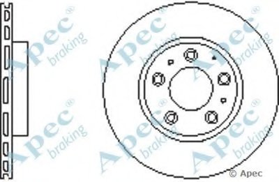 Тормозной диск APEC braking купить