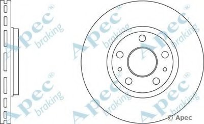 Тормозной диск APEC braking купить