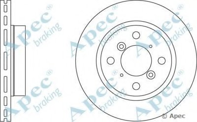 Тормозной диск APEC braking купить