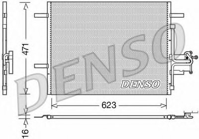 Конденсатор, кондиционер DENSO купить