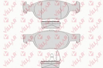 Комплект тормозных колодок, дисковый тормоз VILLAR купить