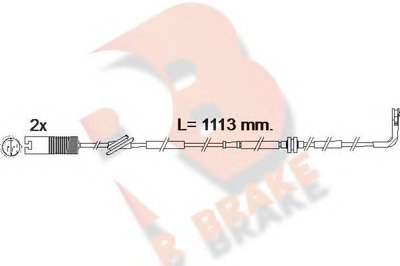 Сигнализатор, износ тормозных колодок R BRAKE купить