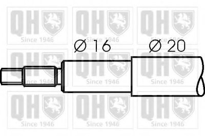 Амортизатор QH Lip QUINTON HAZELL купить