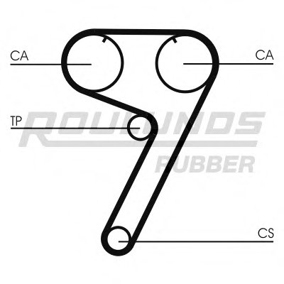 Ремень ГРМ RO-DRIVE ROULUNDS RUBBER купить