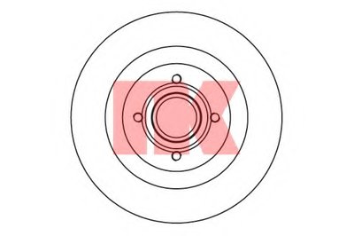 Тормозной диск NK купить
