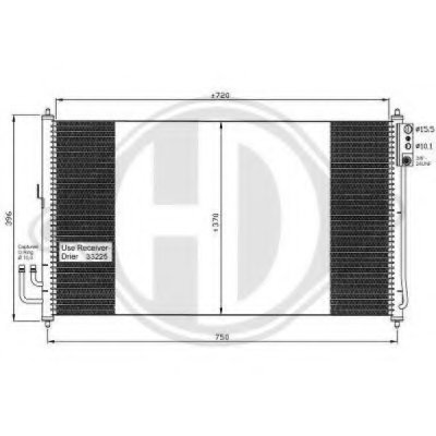 Конденсатор, кондиционер DIEDERICHS купить