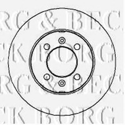 Тормозной диск BORG & BECK купить