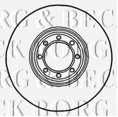 Тормозной диск BORG & BECK купить