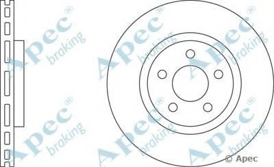 Тормозной диск APEC braking купить