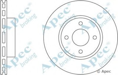 Тормозной диск APEC braking купить