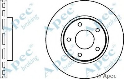 Тормозной диск APEC braking купить