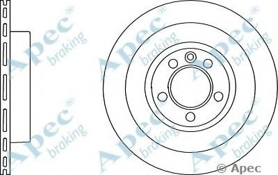 Тормозной диск APEC braking купить