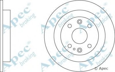 Тормозной диск APEC braking купить