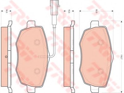 Комплект тормозных колодок, дисковый тормоз Dr!ve+ купить