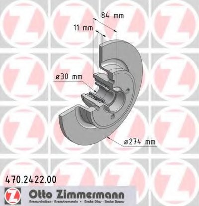 Тормозной диск ZIMMERMANN купить