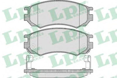 Комплект тормозных колодок, дисковый тормоз LPR купить