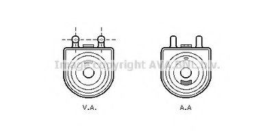 масляный радиатор, двигательное масло AVA QUALITY COOLING купить