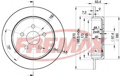 Тормозной диск Premium Carbon + FREMAX купить