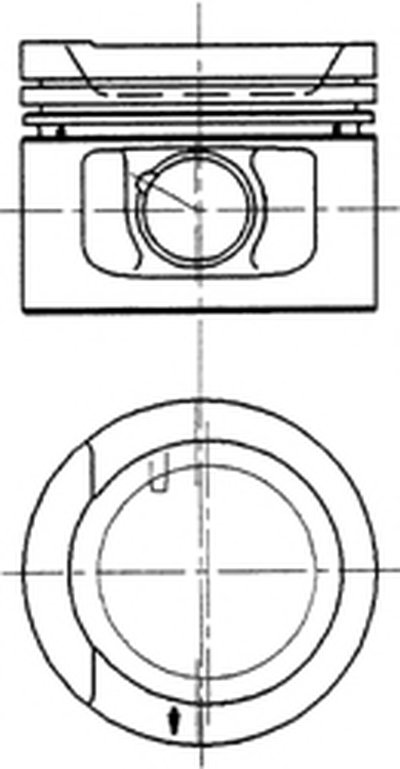 Поршень KOLBENSCHMIDT купить