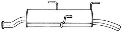 Глушитель выхлопных газов конечный SIGAM купить