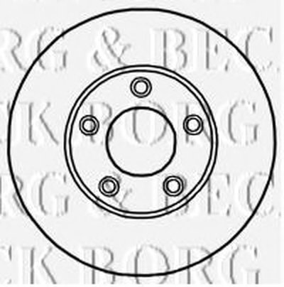 Тормозной диск BORG & BECK купить