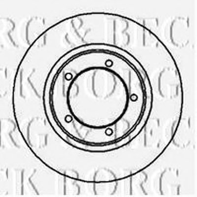 Тормозной диск BORG & BECK купить