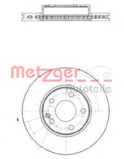 Тормозной диск HIGH CARBON / AP METZGER купить