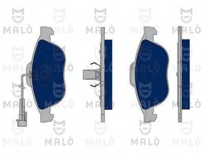 Комплект тормозных колодок, дисковый тормоз MALÒ купить