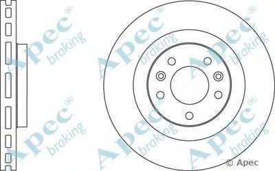 Тормозной диск APEC braking купить