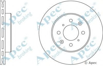 Тормозной диск APEC braking купить