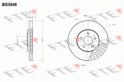 Тормозной диск FTE купить