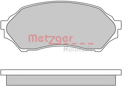 Комплект тормозных колодок, дисковый тормоз METZGER купить