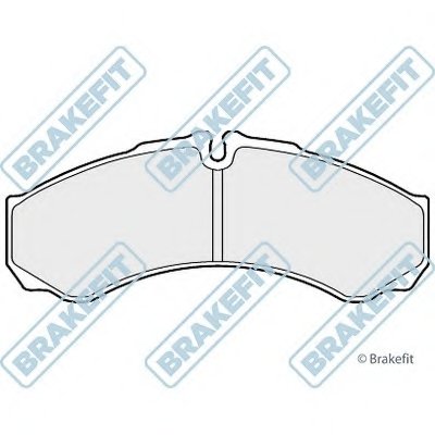 Комплект тормозных колодок, дисковый тормоз Brake Fit APEC braking купить