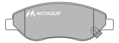 Комплект тормозных колодок, дисковый тормоз MOTAQUIP купить