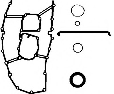 Прокладка крышки клапанов BMW 3 (E36/E46)/5 (E34) 1.6/1.8 93-06 (к-кт), M43