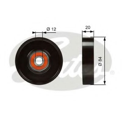 Ролик генератора Nissan Pathfinder II/Infiniti FX 3.5 00-10 (натяжной) (84x20)