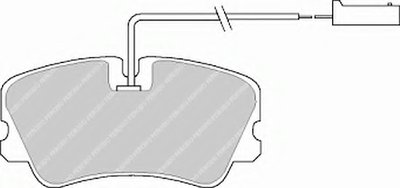Комплект тормозных колодок, дисковый тормоз PREMIER FERODO купить