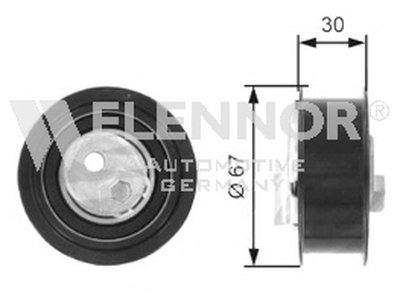Натяжной ролик, ремень ГРМ FLENNOR купить