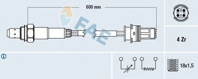 Лямда-зонд FAE купить