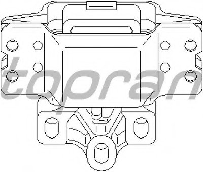 Подвеска, ступенчатая коробка передач TOPRAN купить