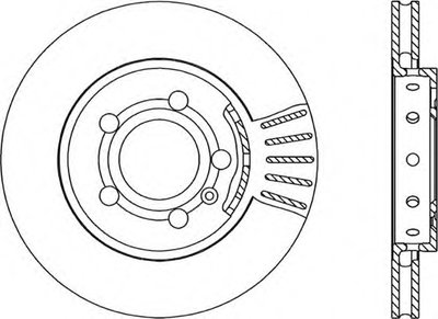 Тормозной диск ADAPTIVE OPEN PARTS купить