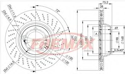 Тормозной диск Premium Carbon + FREMAX купить