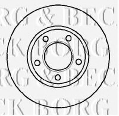 Тормозной диск BORG & BECK купить