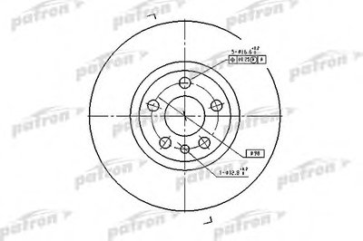 Тормозной диск PATRON купить