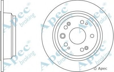 Тормозной диск APEC braking купить