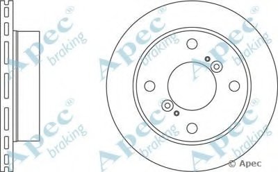 Тормозной диск APEC braking купить