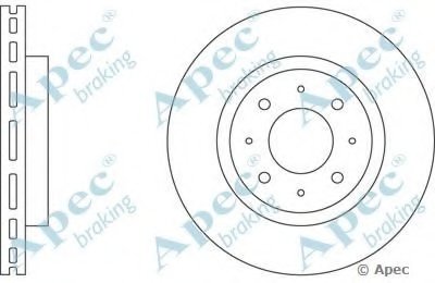 Тормозной диск APEC braking купить