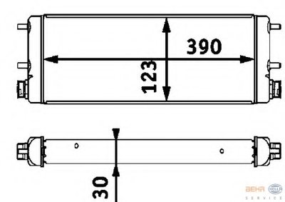 масляный радиатор, двигательное масло BEHR HELLA SERVICE HELLA купить