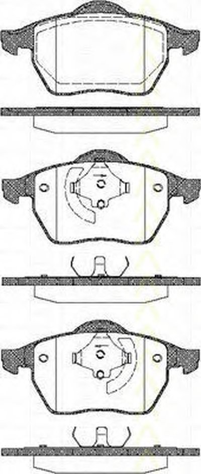 Комплект тормозных колодок, дисковый тормоз TRISCAN купить
