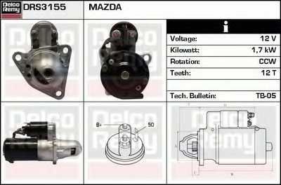 Стартер Remanufactured REMY (Light Duty) DELCO REMY купить